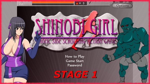 Shinnobi girl game detail