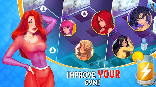 HOT GYM idle game detail