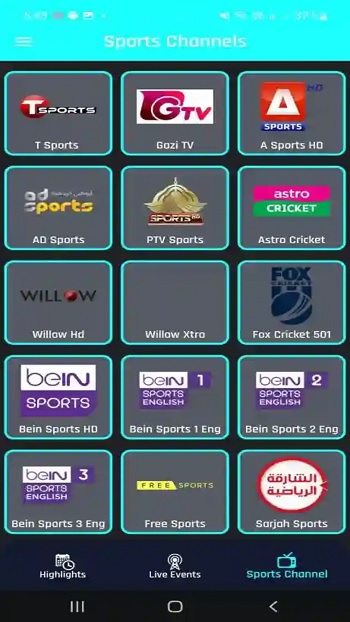 app sportzify tv apk