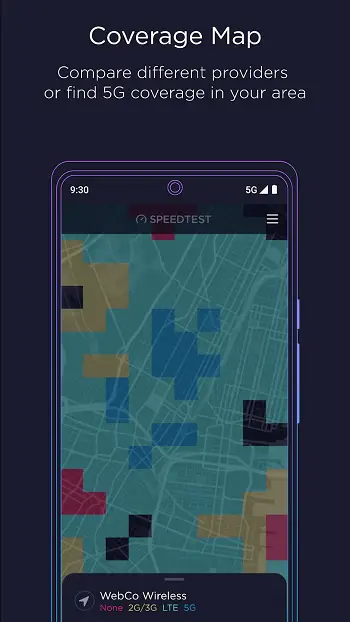 Speedtest app detail