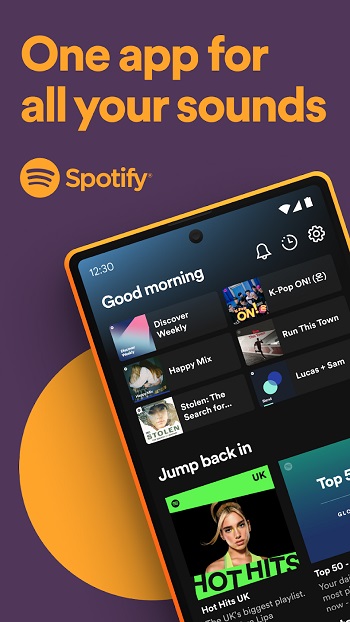 Spotify app detail