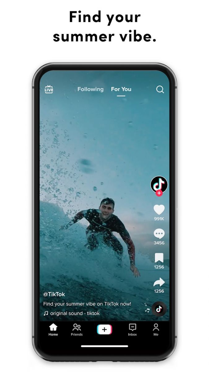 TikTok app detail