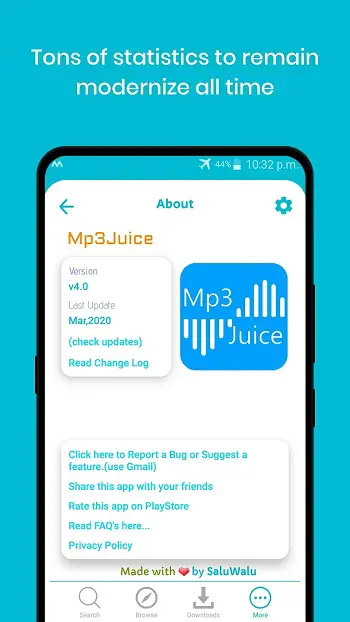 Mp3Juice Music app detail