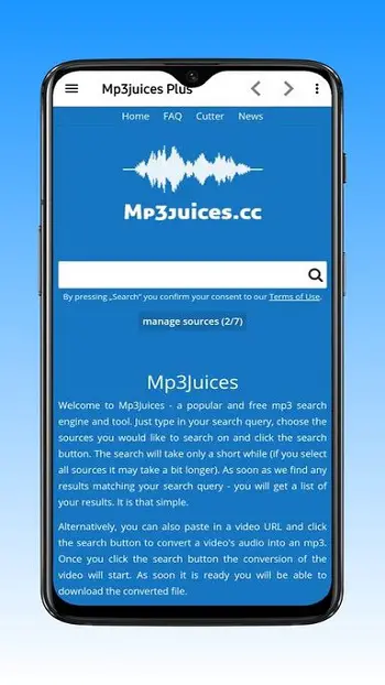 Mp3Juice Music app detail