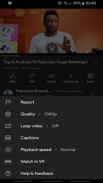 YouTUbe ReVanced APP Detail