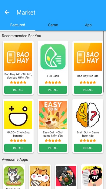 Panda Helper app detail